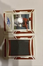 2023 Panini National Treasures Jumbo Material Signature Booklets Jordan Lawlar #7 card