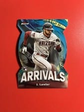 2024 Finest Arrivals Jordan Lawlar #A-16 card