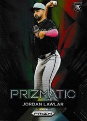 2024 Panini Prizm Prizmatic Jordan Lawlar #22 card