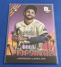 2024 Topps Big League Good Vibrations Jordan Lawlar #GV-26 card