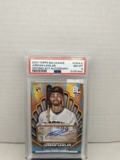 2024 Topps Big League Opening Act Autographs Jordan Lawlar #OAA-JL card