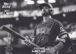 2024 Topps Black & White Base Set Jordan Lawlar #91 card