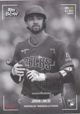 2024 Topps Black & White Rookie Resolution Jordan Lawlar #RR18 card