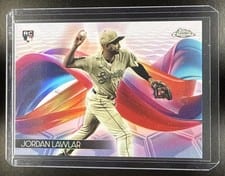 2024 Topps Chrome Helix Jordan Lawlar #HX-14 card