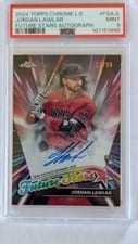 2024 Topps Chrome Logofractor Edition Future Stars Autographs Jordan Lawlar #FSA-JL card