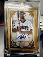 2024 Topps Gilded Collection Gallery of Gold Autographs Jordan Lawlar #GOG-JL card