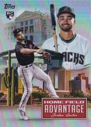2024 Topps Home Field Advantage Jordan Lawlar #HFA-14 card