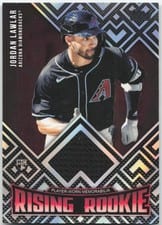 2024 Topps Update Rising Rookies Relics Jordan Lawlar #RRR-JL card