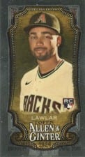 2024 Topps Allen & Ginter Chrome Mini Jordan Lawlar (Arizona Diamondbacks) #99 card