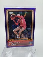 2024 Topps Chrome McDonald's All-American Base Set Jordan Lee #18 card