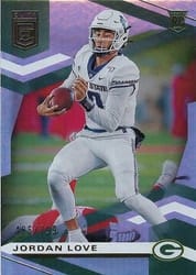 2020 Donruss Elite Base Set Jordan Love #126 card
