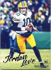 2020 Panini Chronicles Luminance Jordan Love #204 card