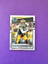 2020 Panini Donruss Optic Jordan Love Holo #154 card
