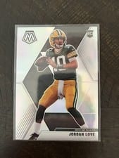 2020 Panini Mosaic Jordan Love Silver Prizm #211 card
