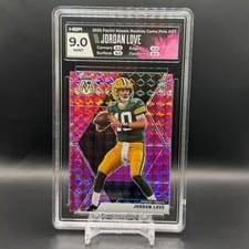 2020 Panini Mosaic Jordan Love Pink #211 card
