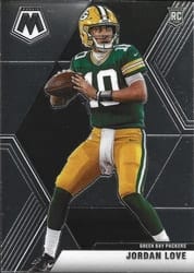 2020 Panini Mosaic Base Set Jordan Love #211 card
