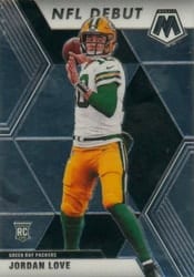 2020 Panini Mosaic Base Set Jordan Love #264 card
