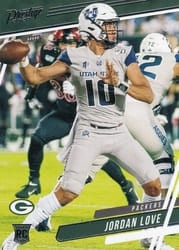 2020 Panini Prestige Base Set Jordan Love #261 card
