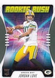 2020 Panini Rookies & Stars Rookie Rush Jordan Love #RR-4 card