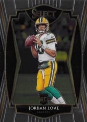 2020 Panini Select Base Set Jordan Love #147 card