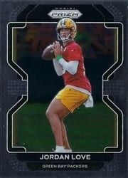 2021 Panini Prizm Base Set Jordan Love #137 card