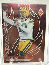 2023 Panini Phoenix Flame Throwers Jordan Love #FLA-6 card