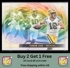 2024 Panini Luminance Vestige Jordan Love #VES-JLE card