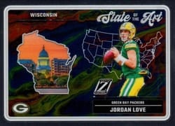 2024 Panini Zenith State of the Art Jordan Love #10 card