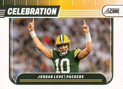 2024 Score Celebration Jordan Love #C-JLE card