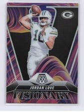 2025 Panini Mosaic Visionary Jordan Love #10 card