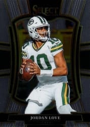 2025 Panini Select Base Set Jordan Love #168 card