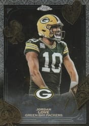 2025 Topps Chrome Fortune 15 Jordan Love #F15-17 card