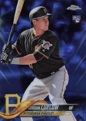 2018 Topps Chrome Sapphire Edition Base Set Jordan Luplow #546 card