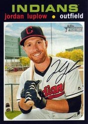 2020 Topps Heritage Base Set Jordan Luplow #356 card