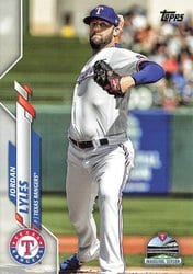 2020 Topps Update Base Set Jordan Lyles #U-212 card