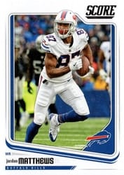 2018 Score Base Set Jordan Matthews #35 card