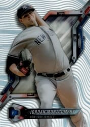 2018 Topps High Tek Base Set Jordan Montgomery #HT-JM card