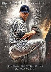 2018 Topps Inception Base Set Jordan Montgomery #47 card