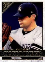2020 Topps Gallery Base Set Jordan Montgomery #112 card