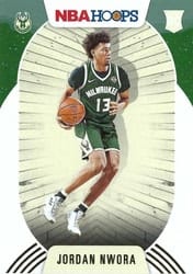 2020-21 Hoops Winter Base Set Jordan Nwora #211 card