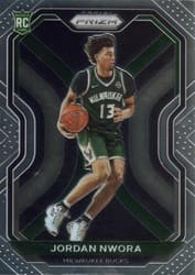 2020-21 Panini Prizm Base Set Jordan Nwora #273 card