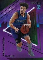 2020-21 Panini Recon Base Set Jordan Nwora #123 card
