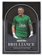 2023 Panini Prizm Premier League Brilliance Jordan Pickford #17 card