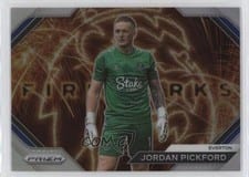 2023 Panini Prizm Premier League Fireworks Jordan Pickford #17 card