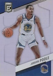 2022-23 Donruss Elite Base Set Jordan Poole #85 card