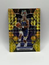 2022 Panini Mosaic Jordan Poole Choice Nebula #7 card