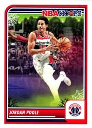 2023-24 Hoops Haunted Hoops Base Set Jordan Poole #277 card