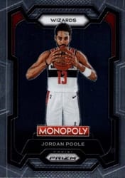 2023-24 Panini Prizm Monopoly Base Set Jordan Poole #88 card