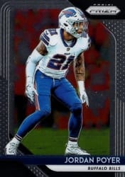 2018 Panini Prizm Base Set Jordan Poyer #180 card