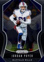 2019 Panini Prizm Base Set Jordan Poyer #7 card